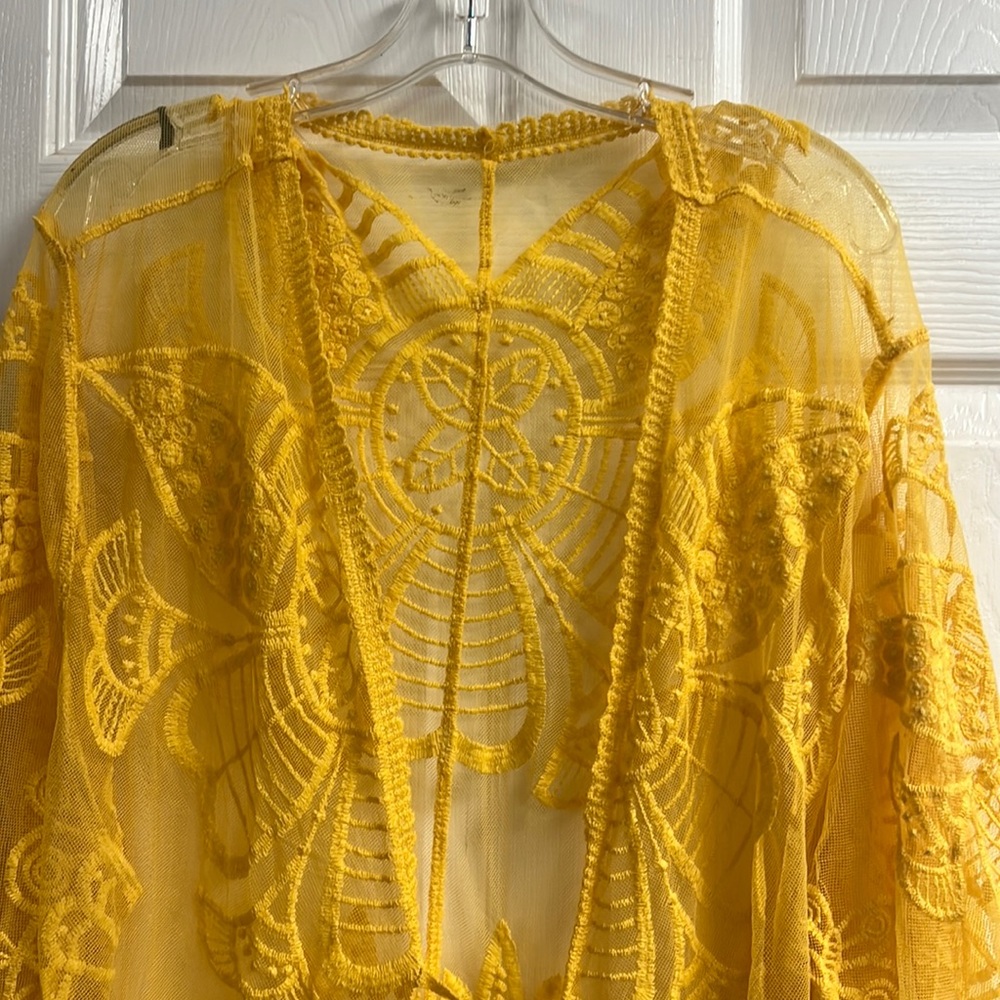 Lace cover up
